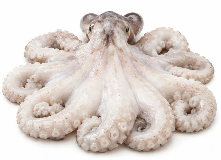 Pulpo flor eviscerado (Octopus vulgaris)